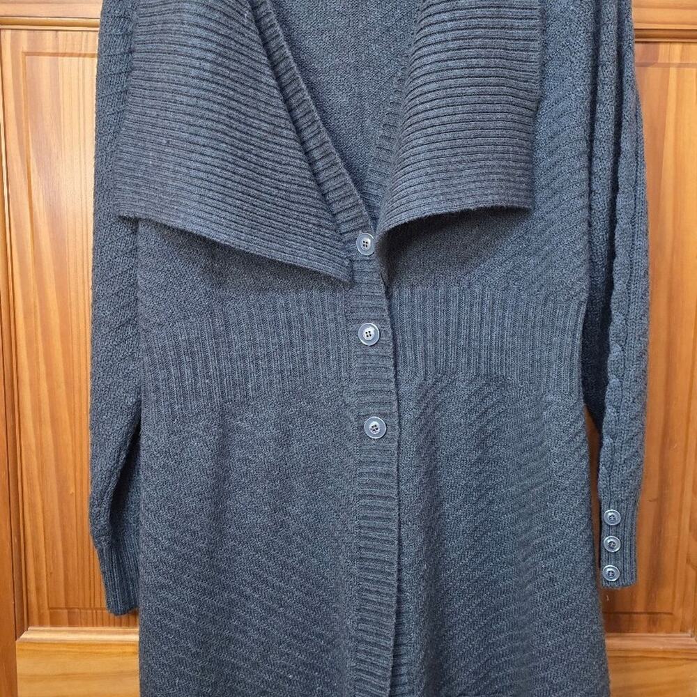 Antthony Large Gray Long Sweater Preloved